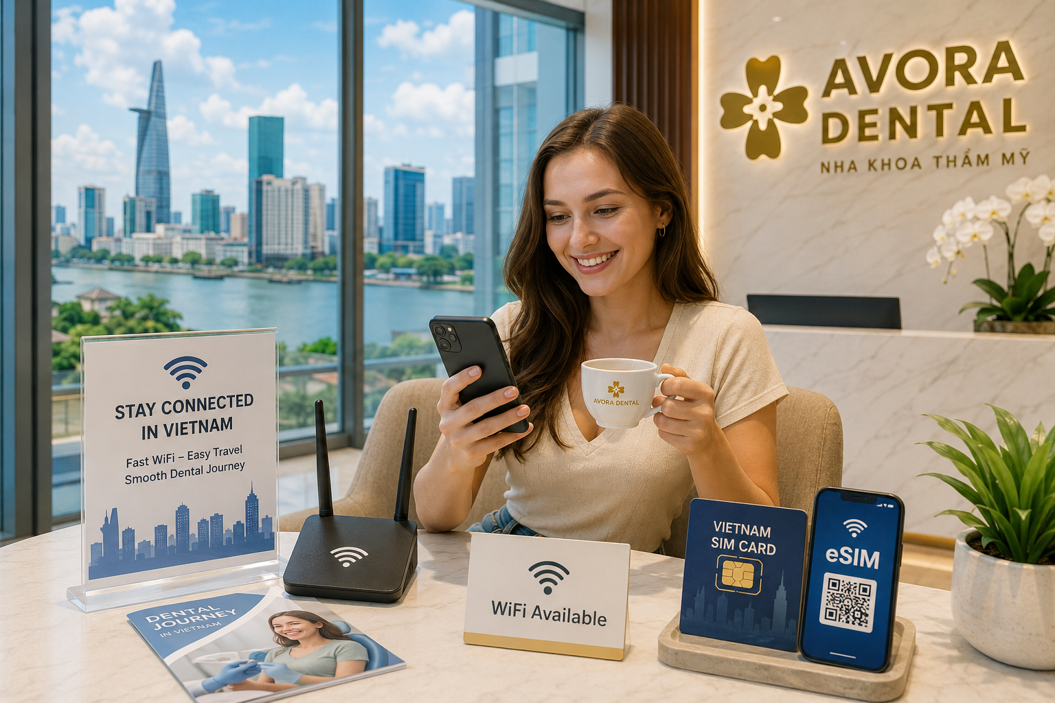 WiFi in Vietnam for dental travelers