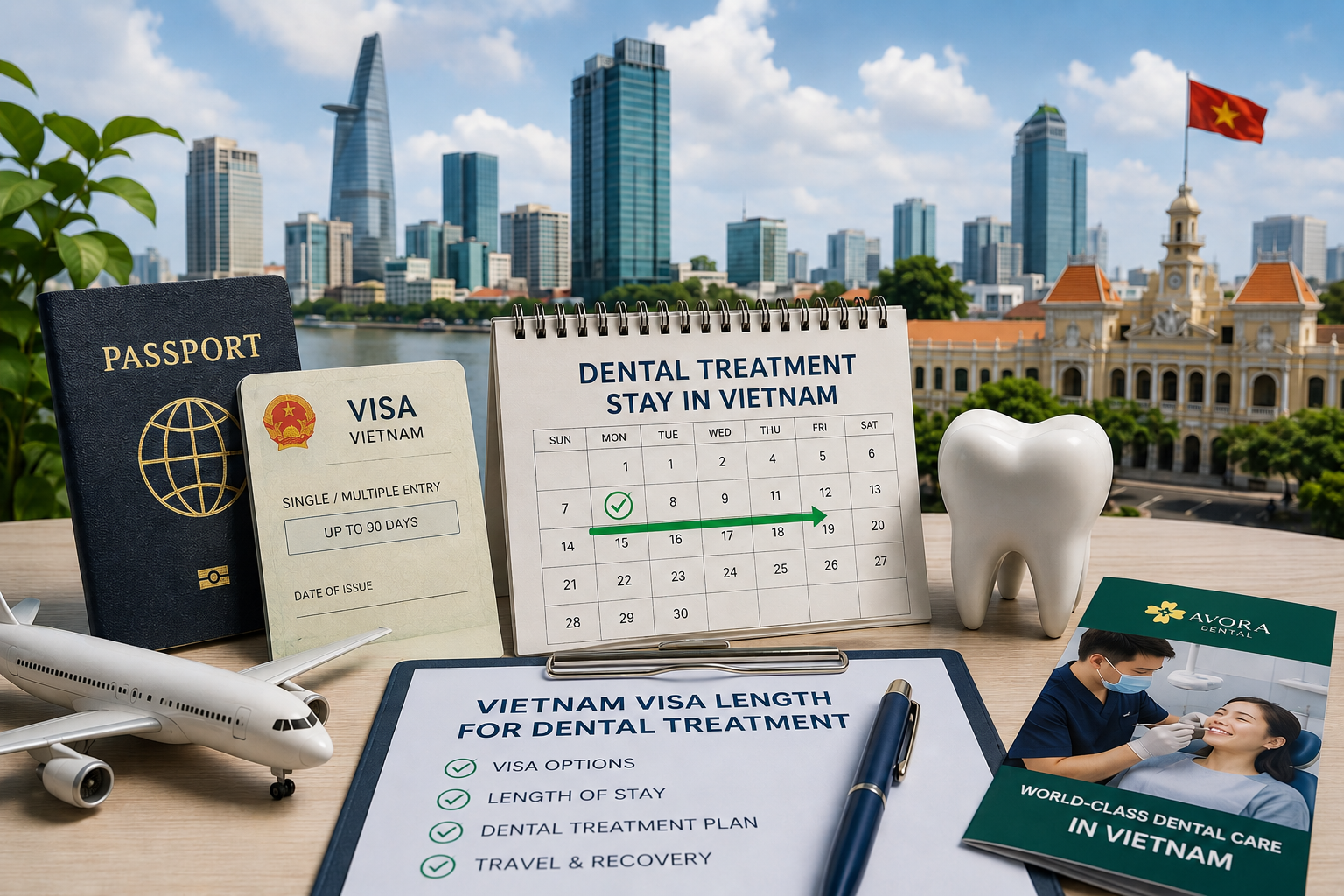 Vietnam visa length for dental treatment