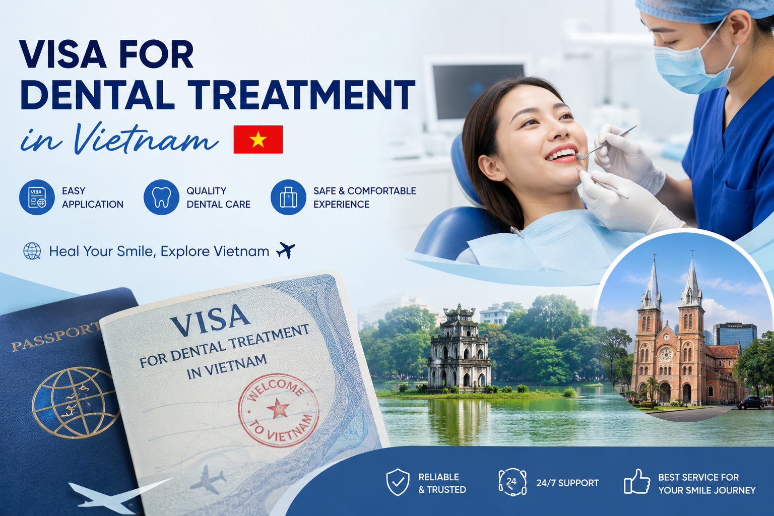 visa for dental treatment in vietnam