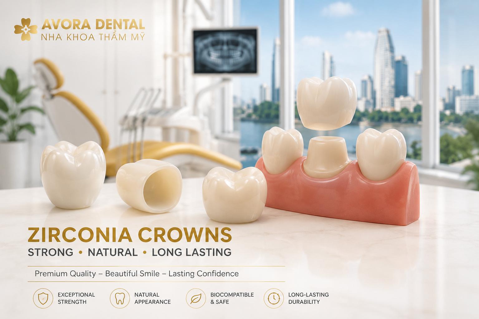 Zirconia Crowns