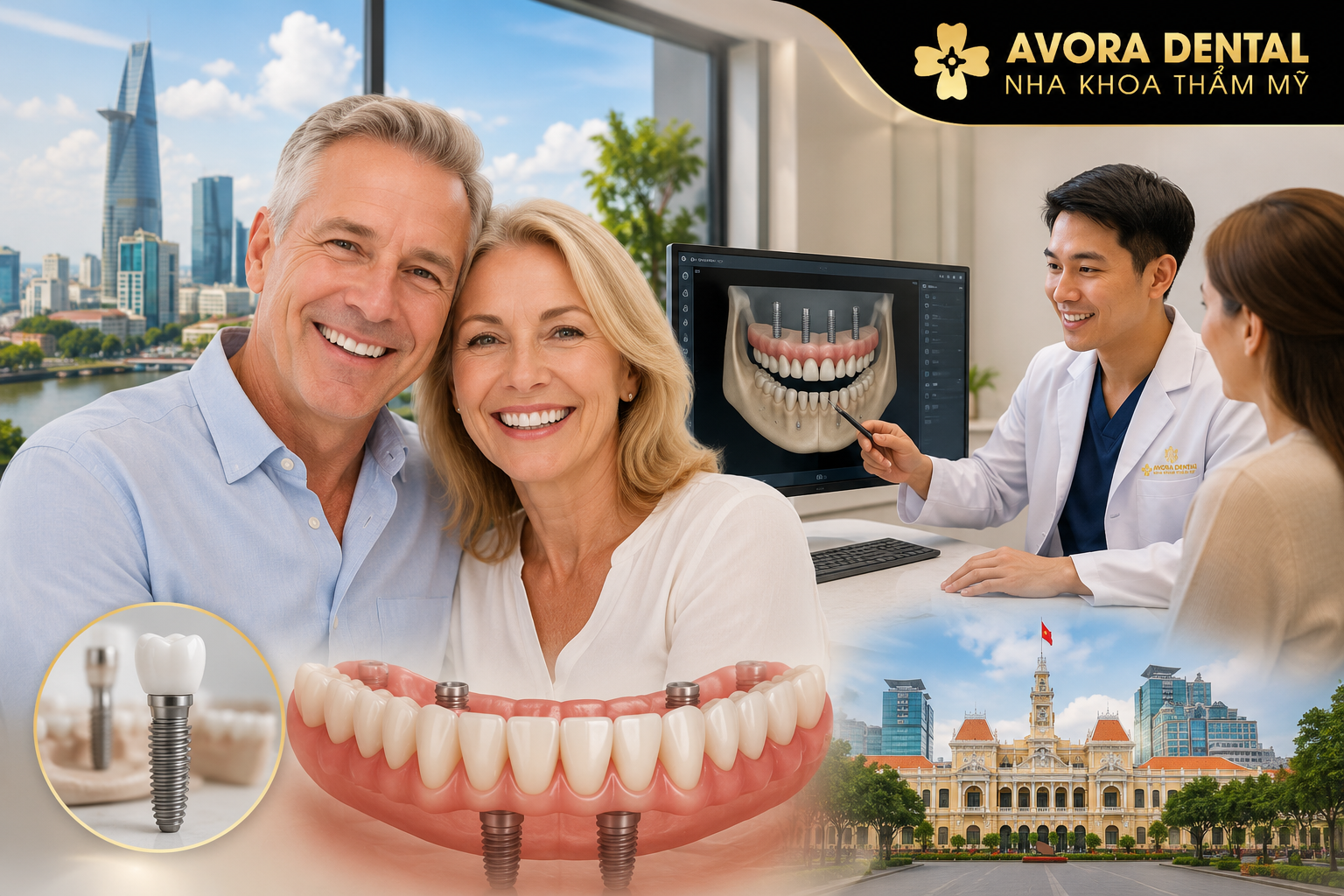full mouth implants in Vietnam for Australians