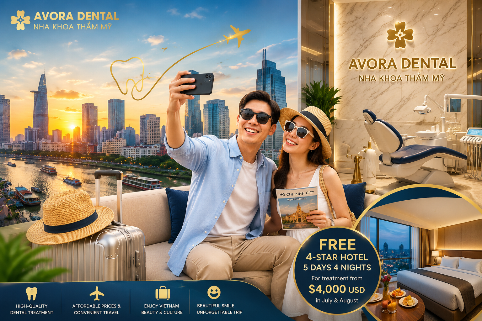 dental holiday in Vietnam for Malaysians