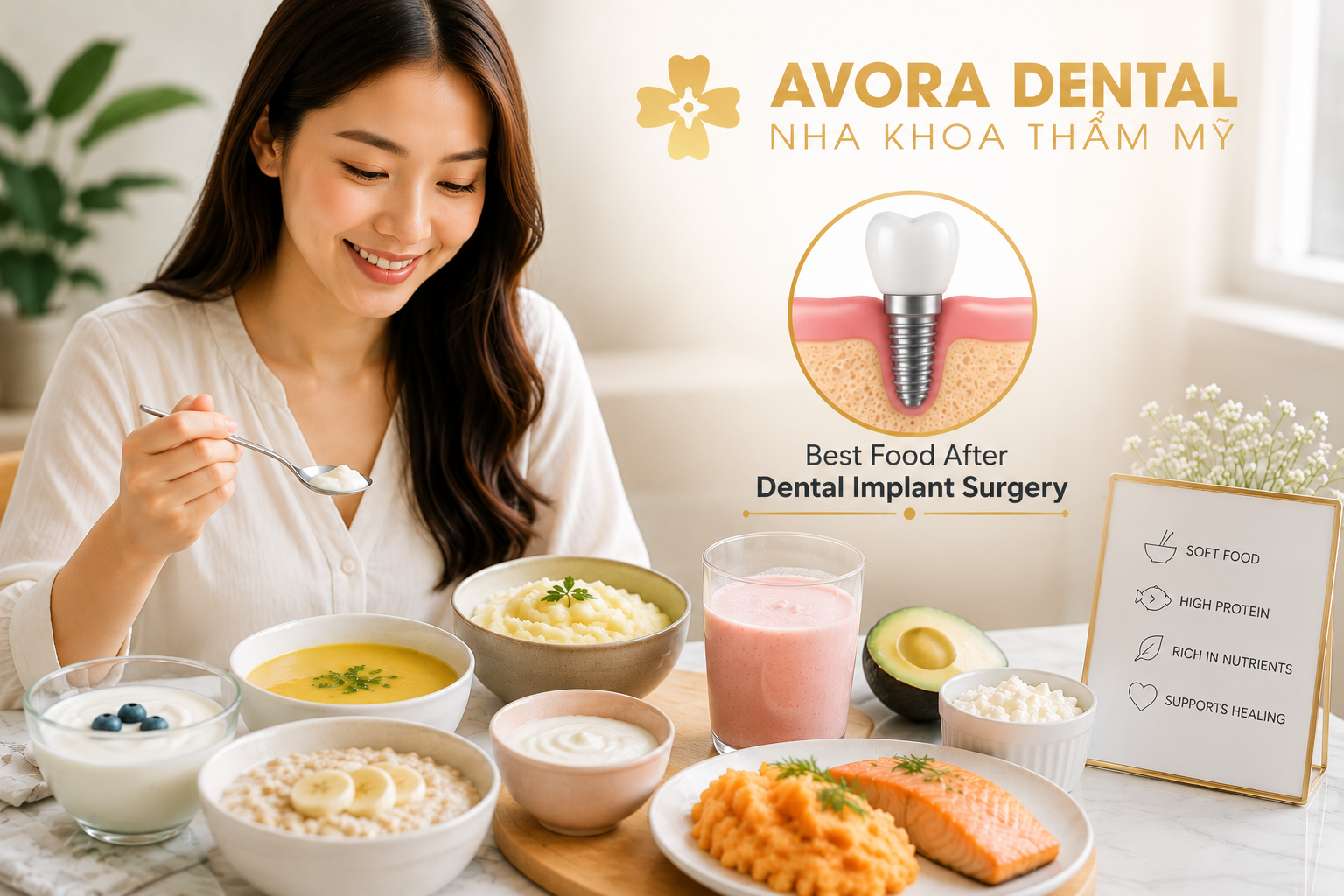 food after dental implants