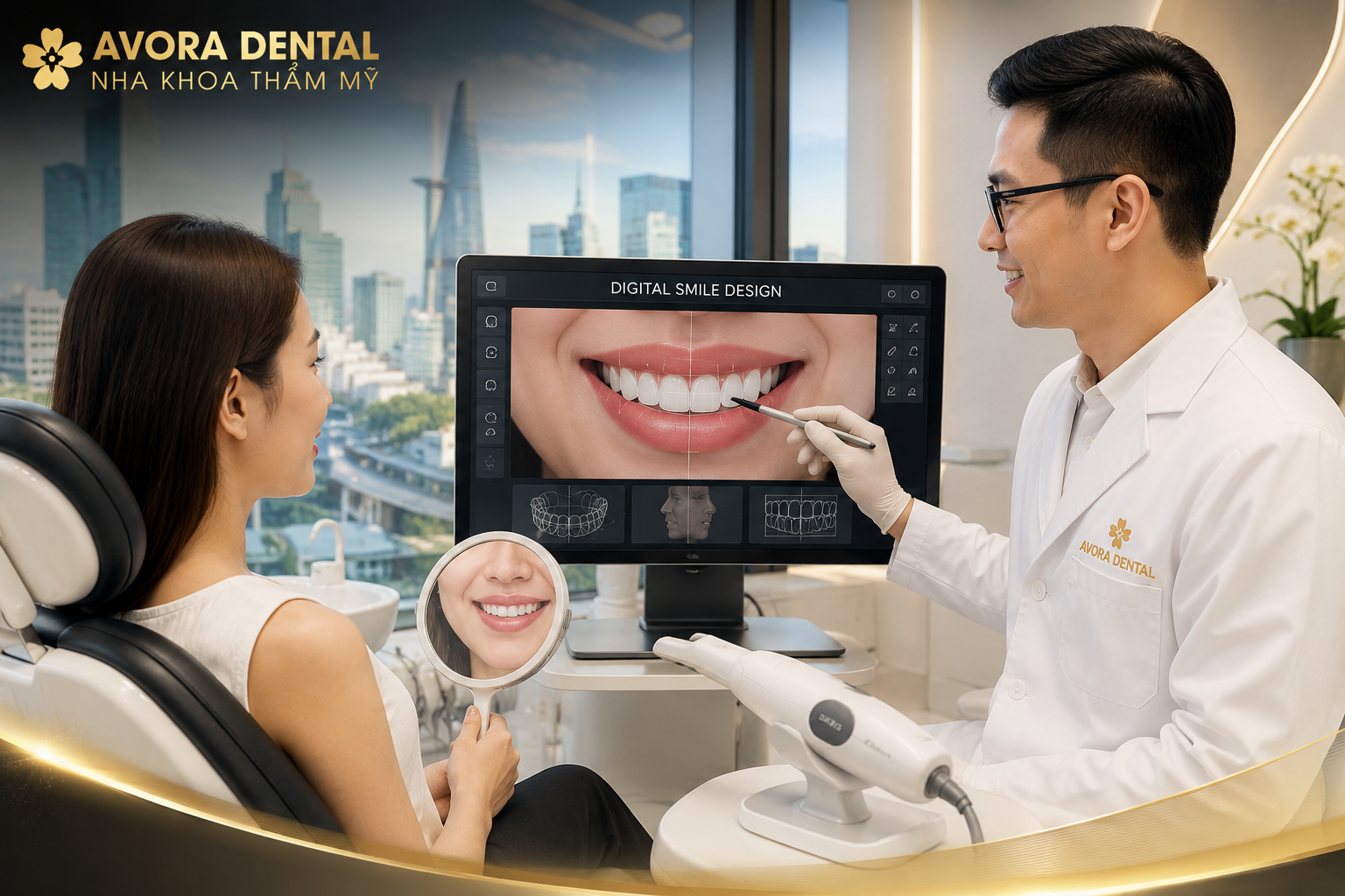 digital smile design in Vietnam