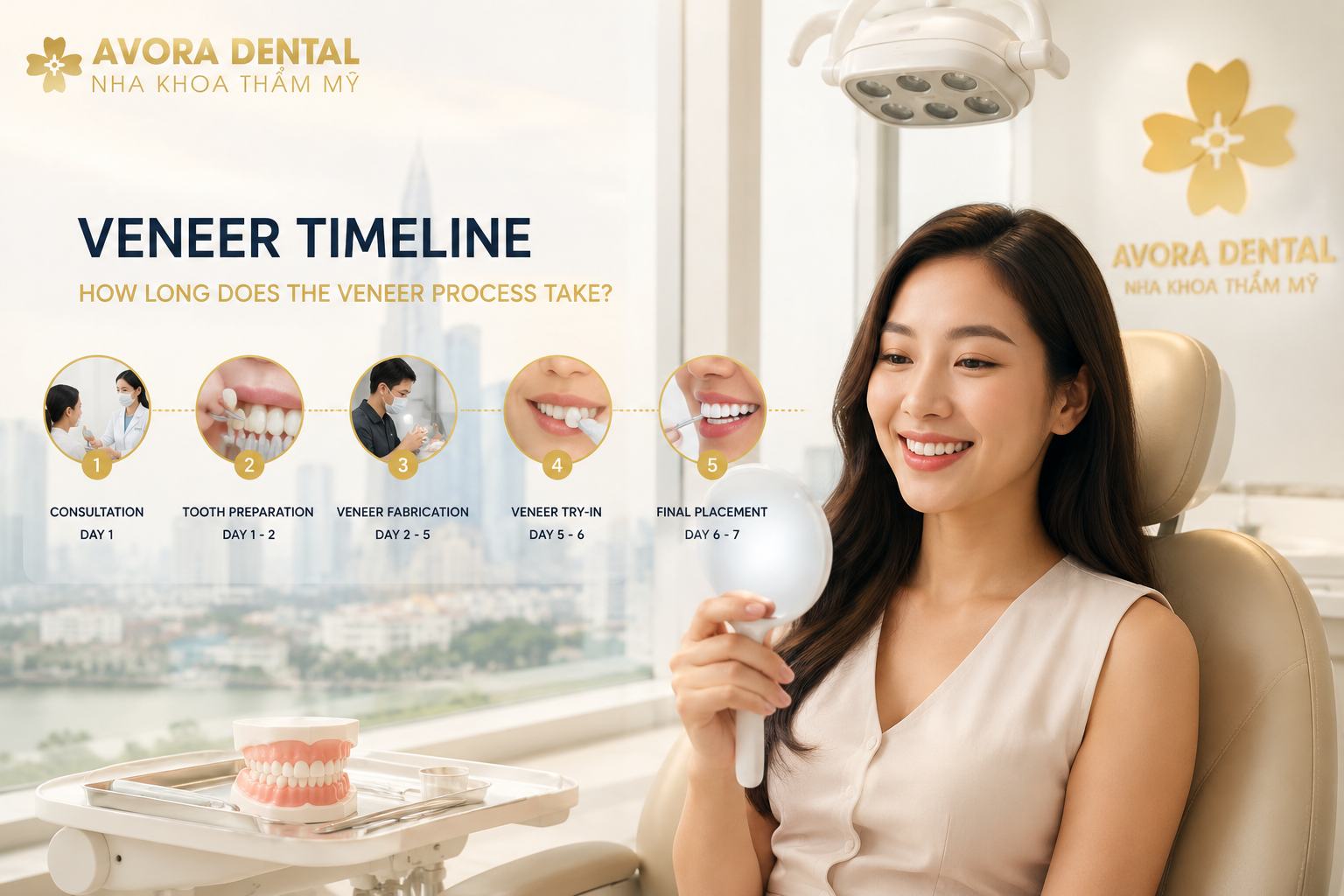 Veneer Timeline